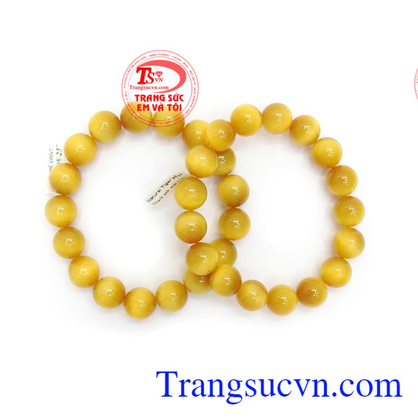 Chuỗi Thạch Anh Mắt Hổ 12 Ly Chuỗi Thạch Anh Mắt Hổ 12 Ly