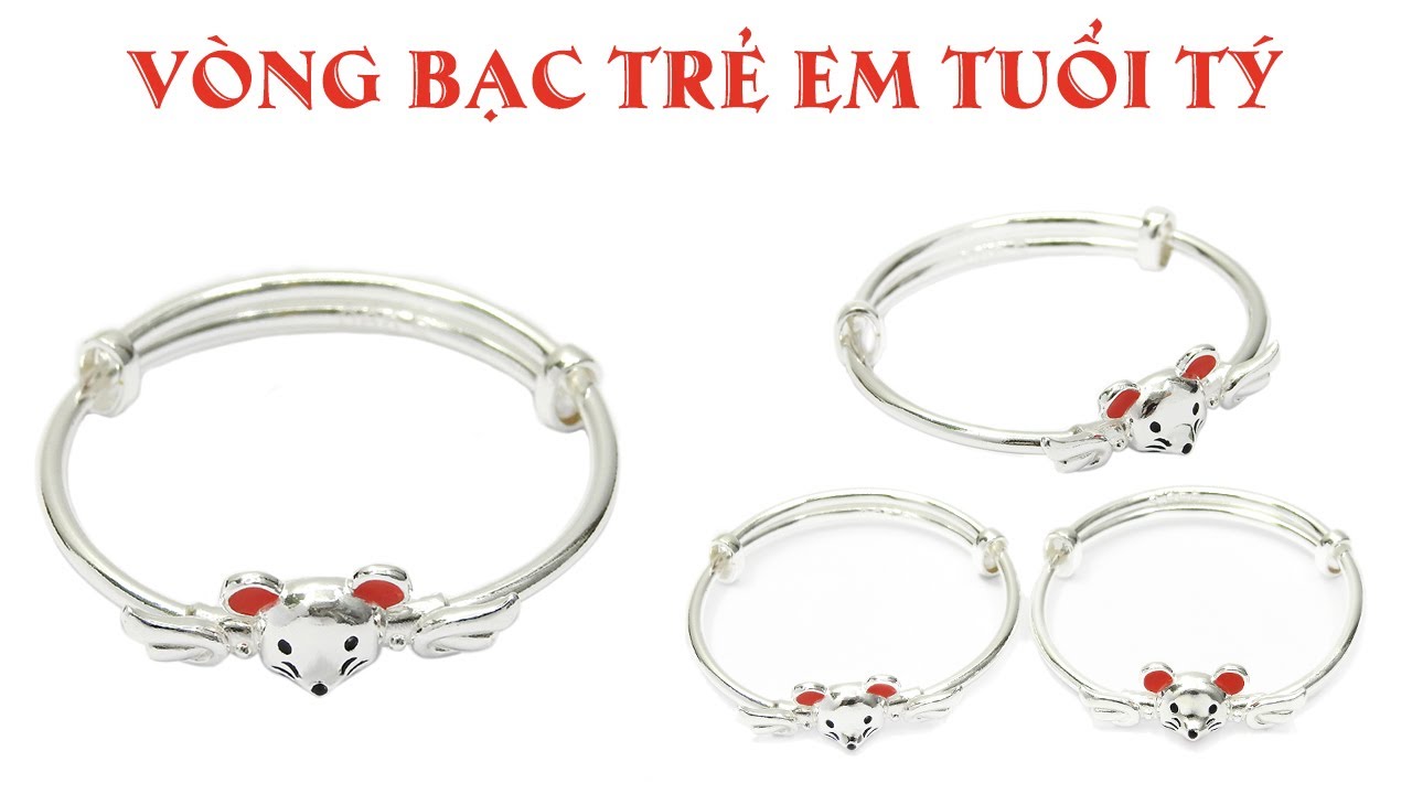 Vòng bạc trẻ em tuổi Tý