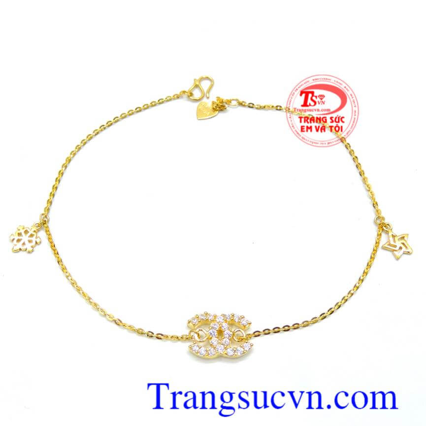 Lắc Tay Chanel Xinh Xắn  Trang sức vàng  Đức Hùng Jewelry