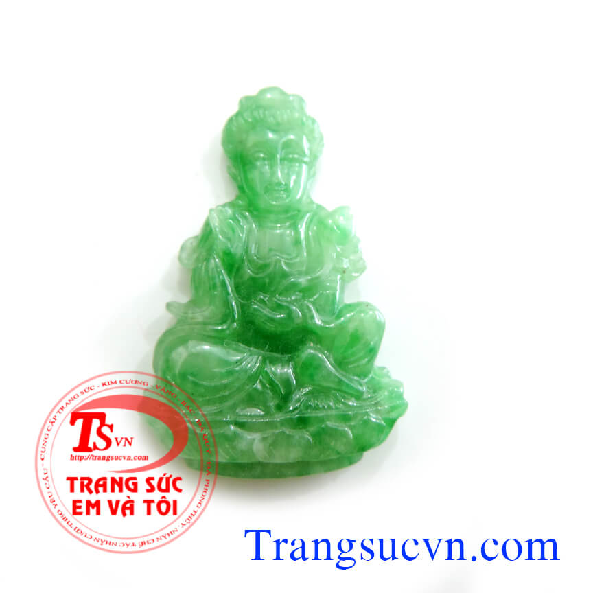 Phật quan âm ngọc đẹp, Phật quan âm ngọc màu xanh