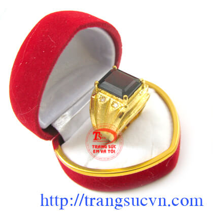 Nhẫn nam vàng ta, Nhẫn nam đá quý, Nhẫn nam vàng thời trang