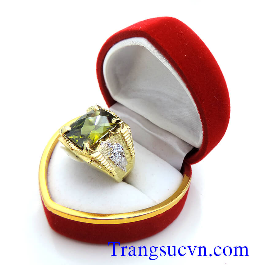 Nhẫn nam mạng Hổ   Nhẫn nam vàng tây 10k dành cho nam giá rẻ chiếc nhẫn nam mạng hổ tuổi dần,bán toàn quốc, thanh toàn bảo hành 6 tháng, chất lượng đảm bảo