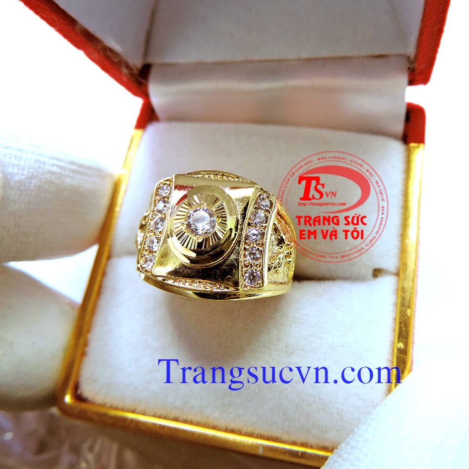 Nhẫn nam trẻ trung, nhẫn nam vàng tây 10k giá rẻ, nhẫn nam đẹp, nhẫn nam chuẩn chất lượng