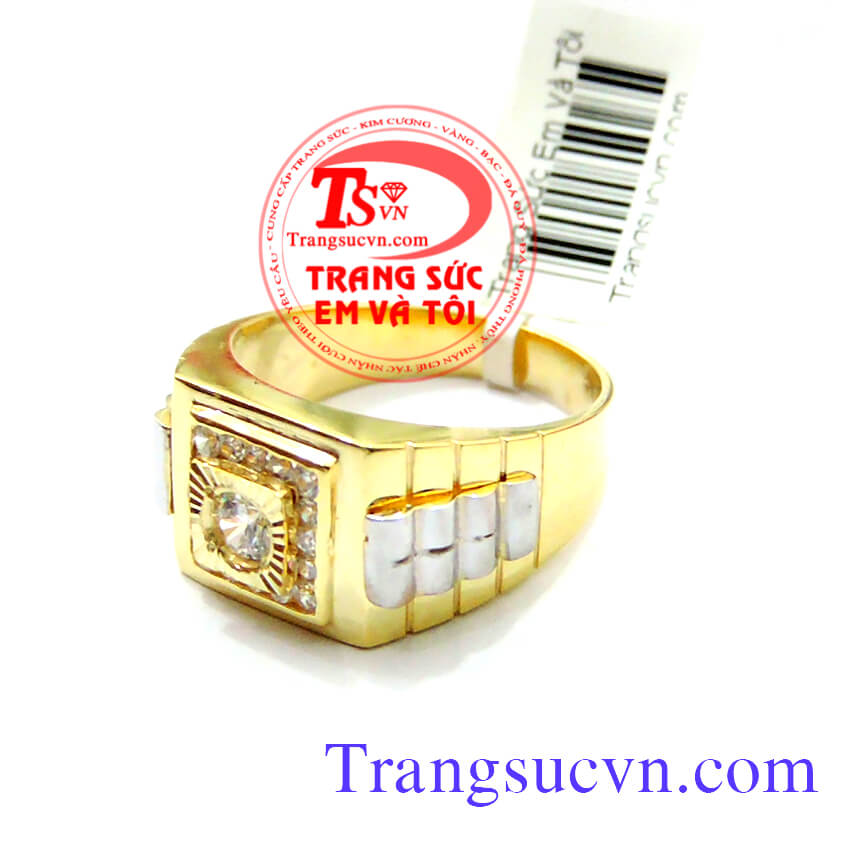 Nhẫn nam vàng kim cương nhân tạo giá tốt cho bạn dễ sở hữu chiếc nhẫn nam vàng tây đẹp cho bạn trang trọng và phong cách,Bán toàn quốc