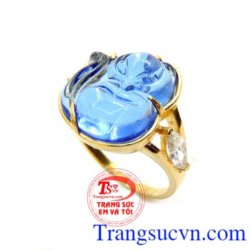 Nhẫn Nữ Hồ Ly Đá Xanh, Nhẫn nữ vàng, nhẫn nữ thời trang đẳng cấp Nhẫn Nữ Hồ Ly Đá Xanh, Nhẫn nữ vàng, nhẫn nữ thời trang đẳng cấp