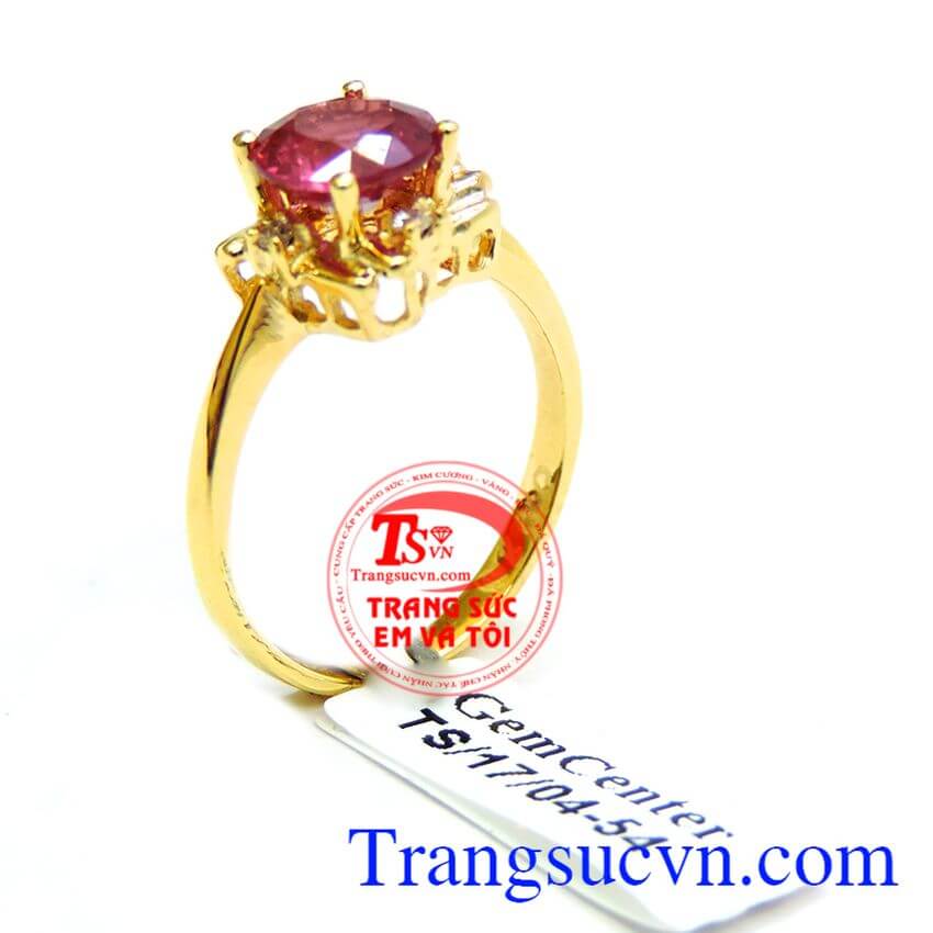 Nhẫn ruby nắm giữ quyền lực, Nhẫn Nữ Ruby, Nhẫn nữ vàng sang trọng Nhẫn ruby nắm giữ quyền lực, Nhẫn Nữ Ruby, Nhẫn nữ vàng sang trọng