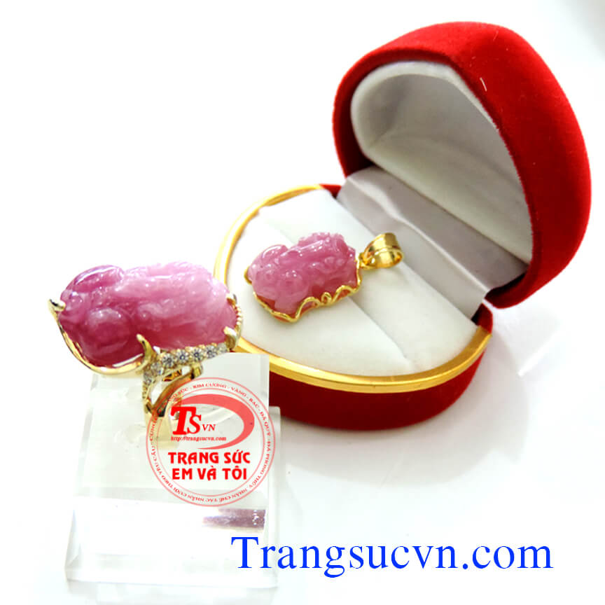 Nhẫn tỳ hưu nữ, nhẫn nữ vàng tây tỳ hưu, https://trangsucvn.com