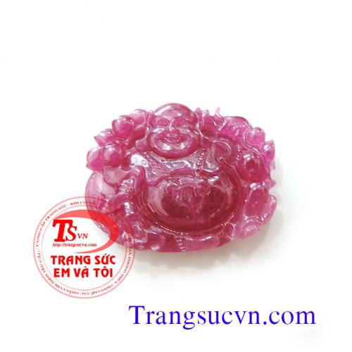 Hình ảnh: Phật di lặc ruby, ruby thiên nhiên,phật bà quan âm,nhận bọc mặt phật,https://trangsucvn.com/