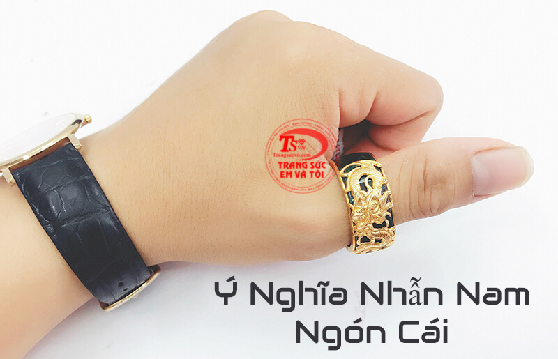 Ý nghĩa nhẫn ngón cái, ý nghĩa ngón tay đeo nhẫn nam